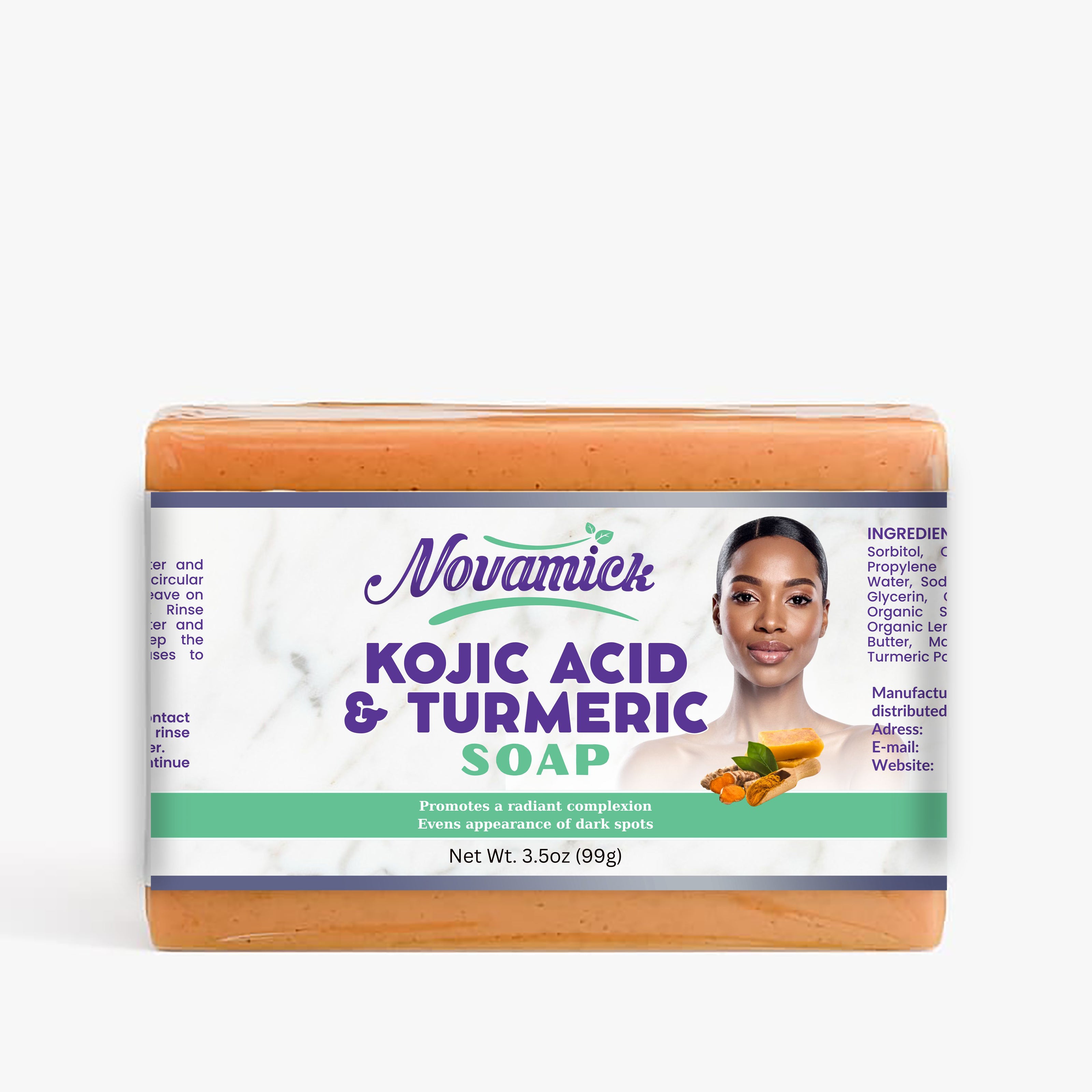 Kojic Acid & Turmeric Brightening Soap
